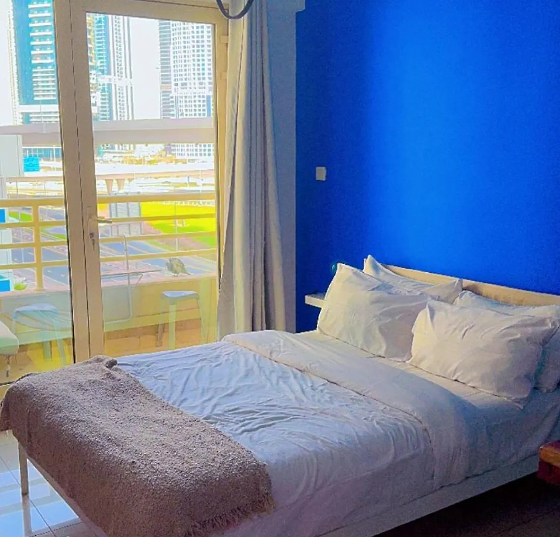Apartment Aesthetic Blue Studio On Marina Walk Dubai